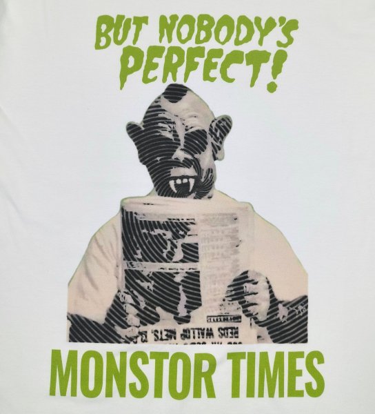 画像10: MONSTOR TIMES/SWEAT SHIRT ( BUT NOBODY'S PERFECT! ) AP-021 (10)