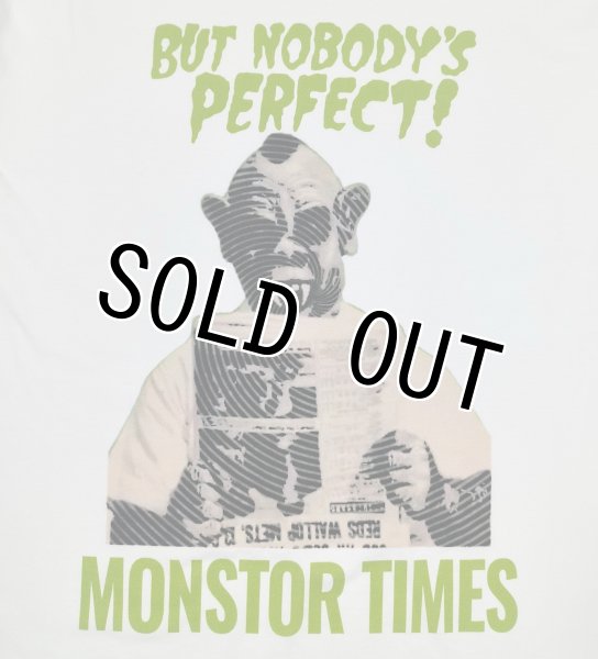 画像6: MONSTOR TIMES/Greeting Tee Shirt ( BUT NOBODY'S PERFECT! ) AP-008 (6)