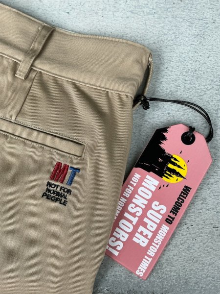 画像3: MONSTOR TIMES/CLASSIC PANTS ( BEIGE ) AP-009 (3)