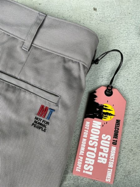 画像3: MONSTOR TIMES/CLASSIC PANTS ( GRAY ) AP-011 (3)