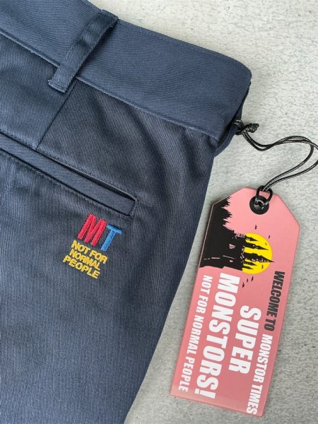 画像3: MONSTOR TIMES/CLASSIC PANTS ( NAVY ) AP-012 (3)