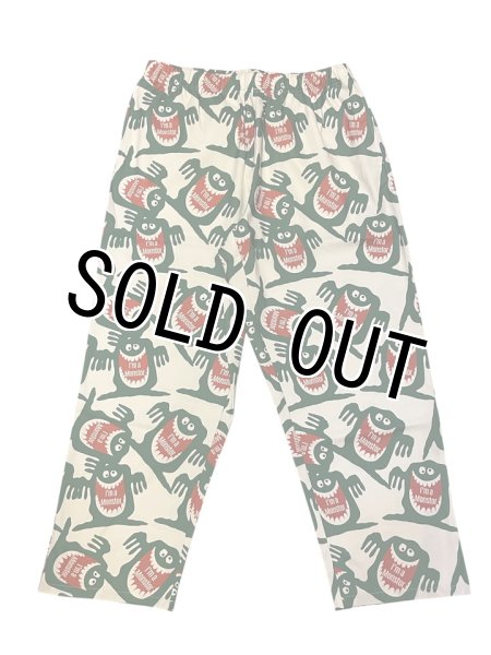 画像1: MONSTOR TIMES/I'M A MONSTOR Easy Pants ( IVORY ) AP-015 (1)