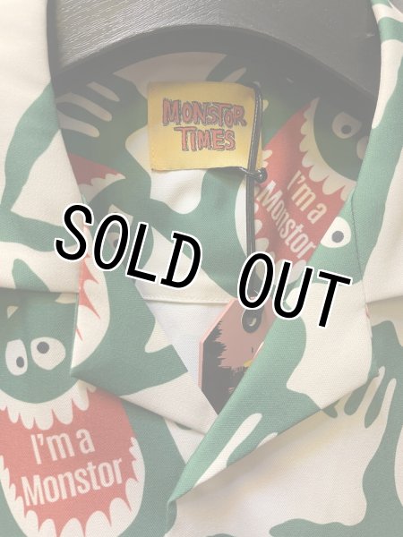 画像3: MONSTOR TIMES/I'M A MONSTOR Shirt LS ( IVORY ) AP-017 (3)