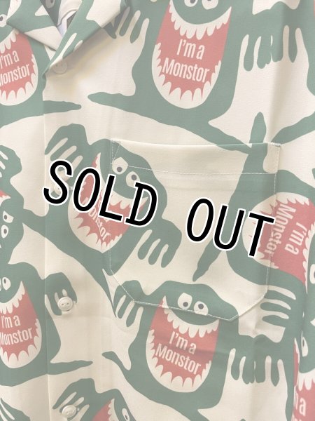 画像4: MONSTOR TIMES/I'M A MONSTOR Shirt LS ( IVORY ) AP-017 (4)
