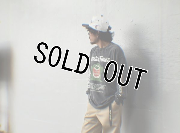 画像6: MONSTOR TIMES/I'M A MONSTOR Tee Shirt LS ( BLACK ) AP-013 (6)
