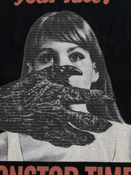 画像2: MONSTOR TIMES/Greeting Tee Shirt ( Right across your face! ) AP-067 (2)