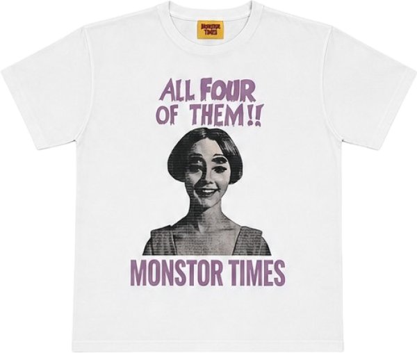 画像3: MONSTOR TIMES/Greeting Tee Shirt ( ALL FOUR OF THEM!! ) AP-065 (3)