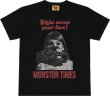 画像1: MONSTOR TIMES/Greeting Tee Shirt ( Right across your face! ) AP-067 (1)