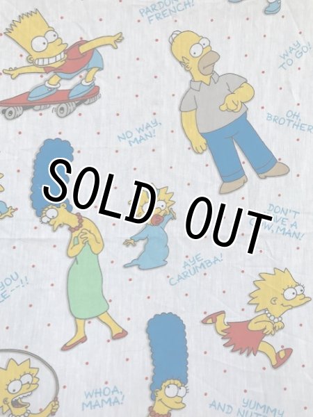 画像2: Flat Sheet Fabric(Simpsons) (2)