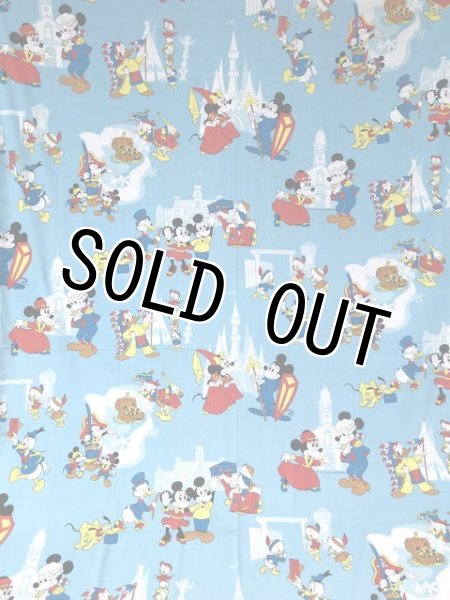 画像1: Flat Sheet Fabric(70s/Disney) (1)