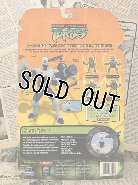 画像3: TMNT/Action Figure(2003/Foot Gunner/MOC) (3)