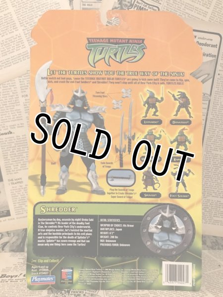 画像3: TMNT/Action Figure(2002/Shredder/MOC) (3)