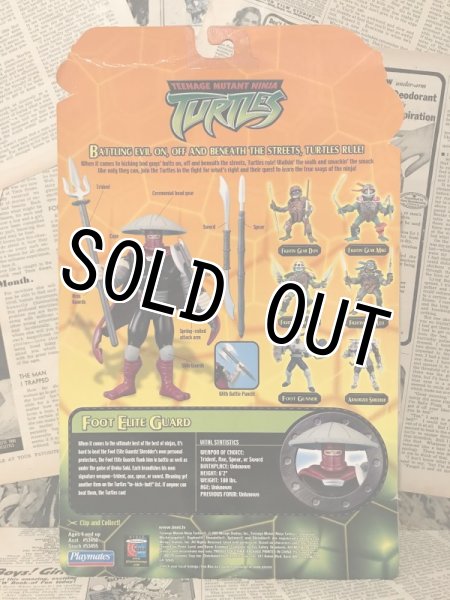 画像3: TMNT/Action Figure(2003/Foot Elite Guard/MOC) (3)