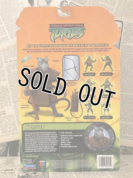 画像3: TMNT/Action Figure(2002/Splinter/MOC) (3)