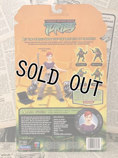 画像3: TMNT/Action Figure(2003/April O'Neil/MOC) TM-058 (3)