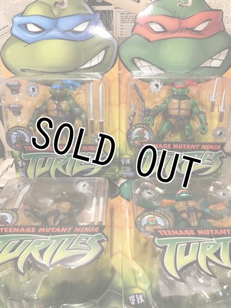 画像1: TMNT/Action Figure(2002/Turtles set/MOC) (1)