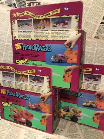 画像1: Rat Fink/Hydro Racers set(MIB)