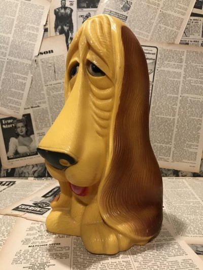 画像1: Vintage Coin bank(My Toy/Sad Eye Dog)