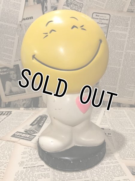 画像1: Vintage Coin bank(Play Pal/Smiley Face) (1)