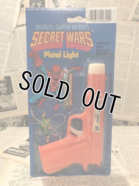 画像1: Marvel Secret Wars/Pistol Light(80s/MOC) (1)