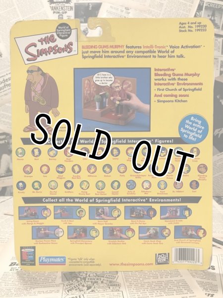 画像3: Simpsons/Action Figure(Bleeding Gums Murphy/MOC) (3)