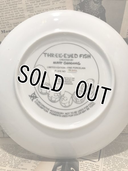 画像2: Simpsons/Collector Plate(Three-Eyed Fish) (2)