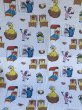 画像1: Flat Sheet Fabric(Sesame Street) (1)