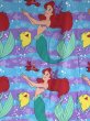 画像1: Flat Sheet Fabric(Little Mermaid) (1)