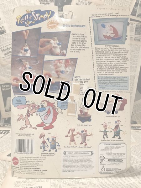 画像3: Ren&Stimpy/Action Figure(Gritty Kitty Stimpy/MOC) NC-023 (3)