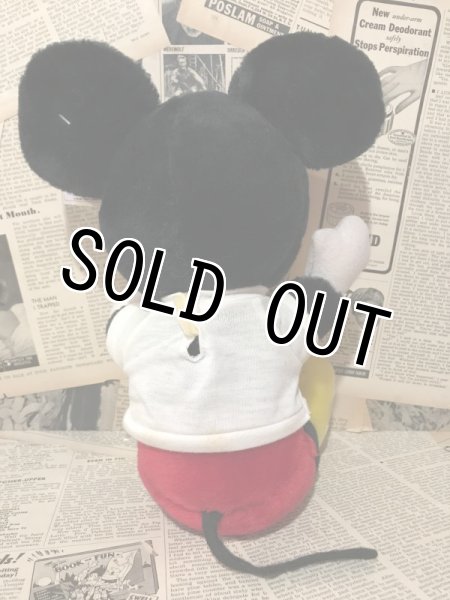 画像3: Mickey Mouse/Plush(80s/25cm) (3)