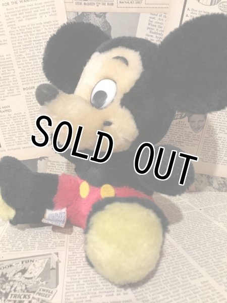 画像2: Mickey Mouse/Plush(70s/20cm) (2)