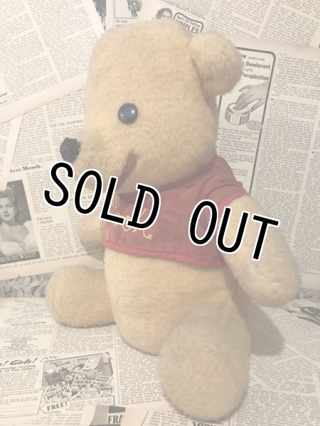 画像2: Winnie the Pooh/Plush(70s/30cm) (2)