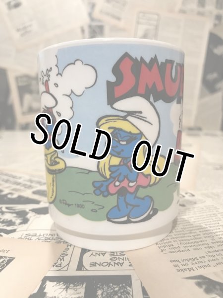 画像2: Smurfs/Plastic Mug(80s) (2)