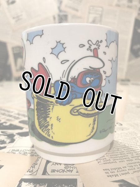 画像3: Smurfs/Plastic Mug(80s) (3)
