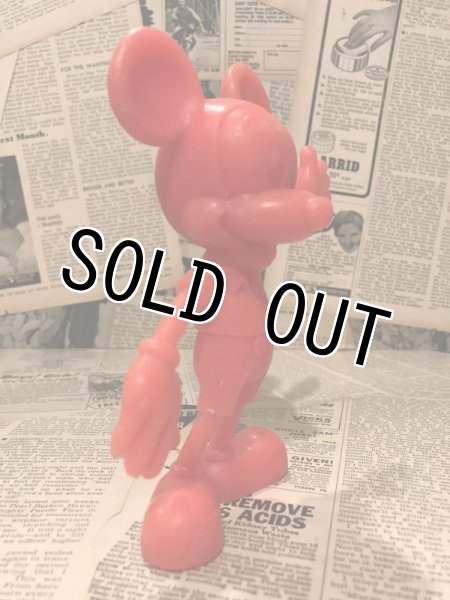 画像2: Mickey Mouse/Plastic Figure(MARX/Red) (2)