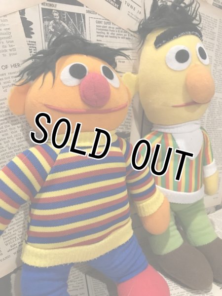 画像2: SESAME STREET/Plush set(Ernie&Bert/70s) (2)