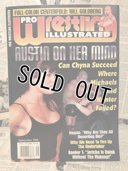 画像1: Pro Wrestling Illustrated Magazine(Sept.1998) WW-009 (1)