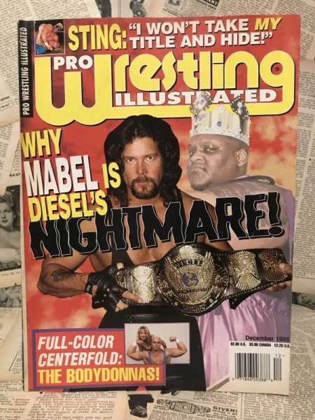 画像1: Pro Wrestling Illustrated Magazine(Dec.1995) WW-015 (1)