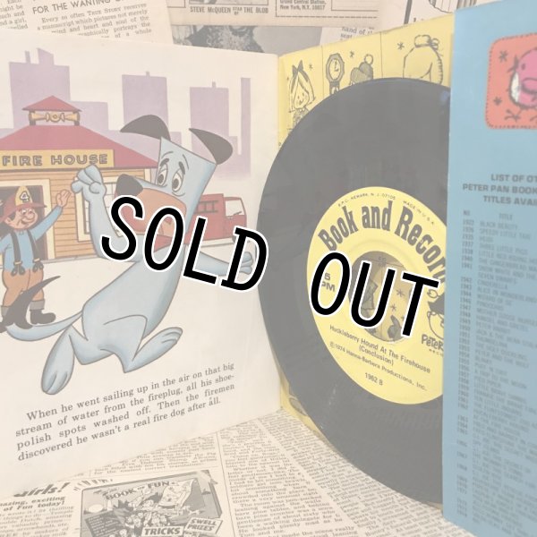 画像2: Huckleberry Hound/Book & Record(70s) (2)