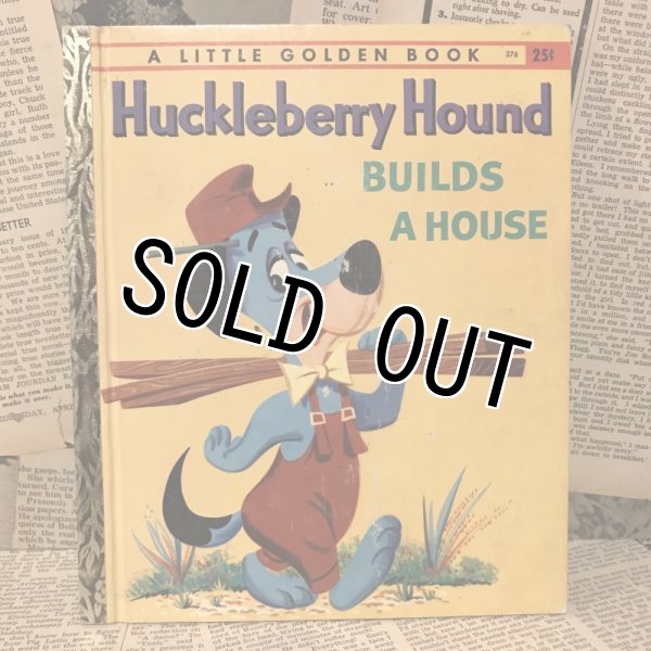 画像1: Huckleberry Hound/Book(50s/Golden Book) (1)