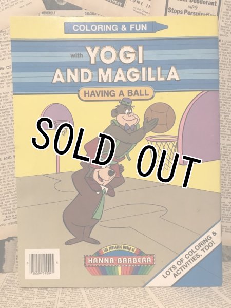 画像1: Yogi Bear&Magilla Gorilla/Activity Book(80s) (1)