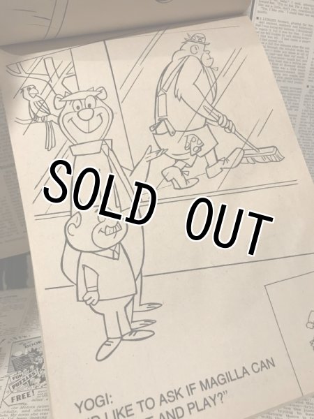 画像2: Yogi Bear&Magilla Gorilla/Activity Book(70s) (2)