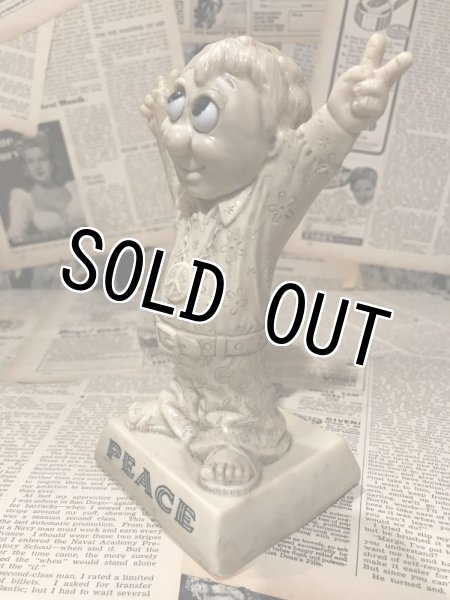 画像2: Vintage Figurine Message Statue(Hippie) (2)