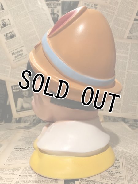 画像3: Pinocchio/Head Coinbank(70s/Play Pal) (3)