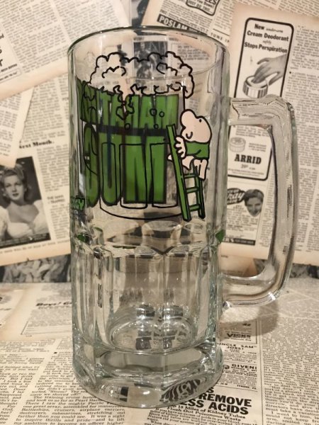 画像1: Ziggy/Marathon Glass Mug(80s) GL-038 (1)