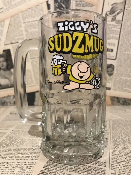 画像1: Ziggy/Glass Mug(70s) GL-037 (1)