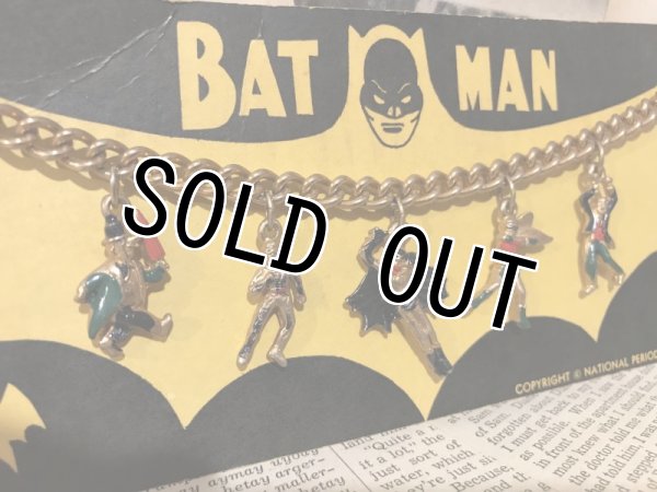 画像2: BATMAN/Metal Charm Bracelet(60s) (2)
