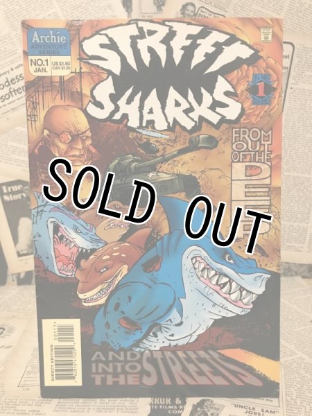 画像1: Street Sharks/Comic(90s/A) (1)