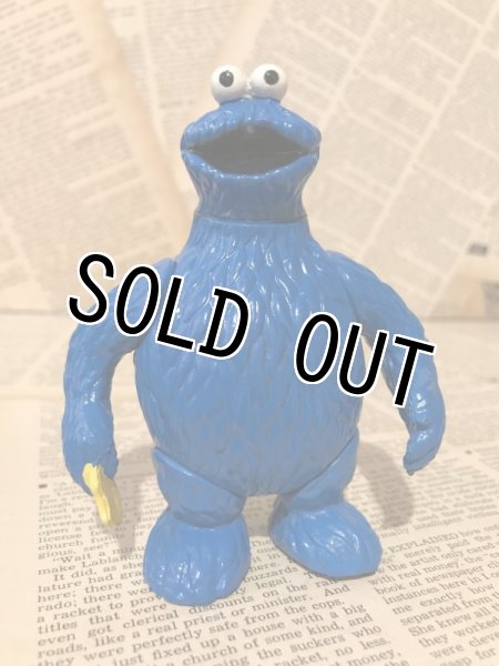 画像1: SESAME STREET/Poseable Figure(80s/Cookie Monster) (1)