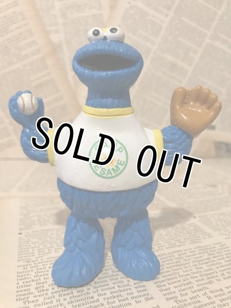 画像1: SESAME STREET/Bendable Figure(90s/Cookie Monster) (1)